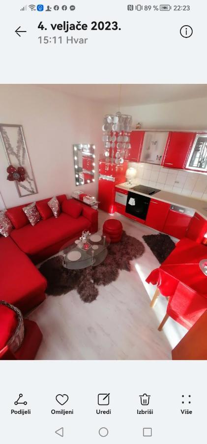 Apartmani Niki Hvar 赫瓦尔 外观 照片